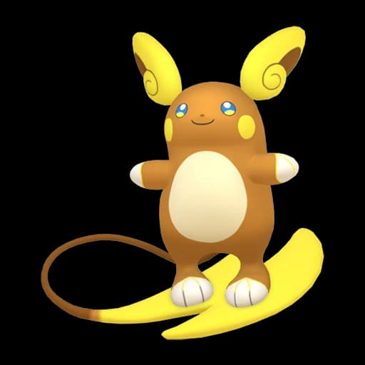 라이츄 (Alola) 도감 이미지