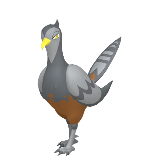 Unfezant (Female) Pokédex artwork