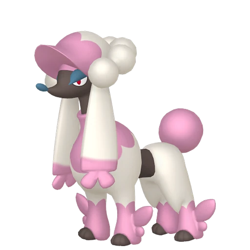 Furfrou (Matron) Pokédex artwork
