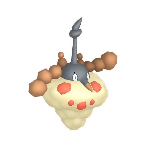 Wormadam (Sandy) Pokédex artwork