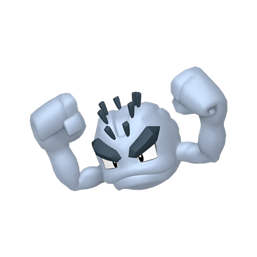 Geodude (Alola) Pokédex artwork