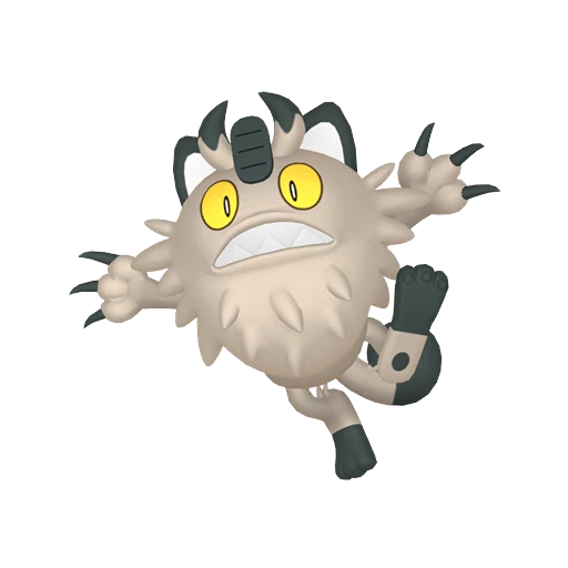 Meowth (Galar) Pokédex artwork
