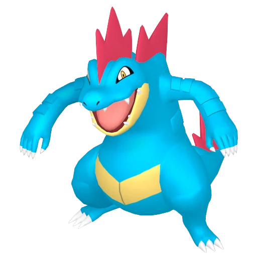 Feraligatr Pokédex artwork