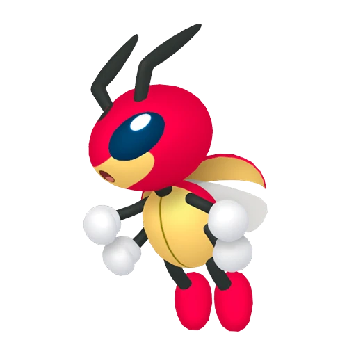Ledian Pokédex artwork