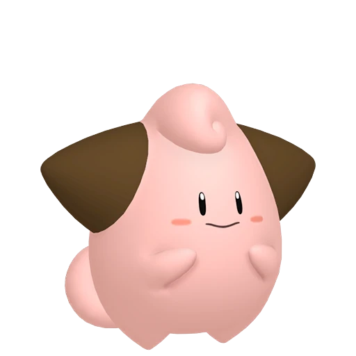 Cleffa Pokédex artwork