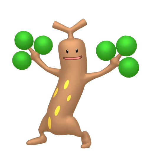 Sudowoodo Pokédex artwork