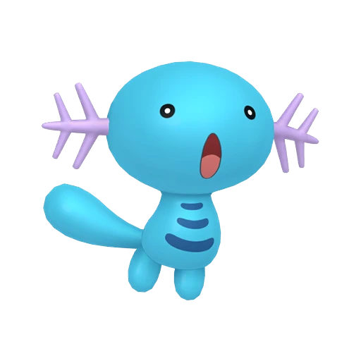 Wooper Pokédex artwork