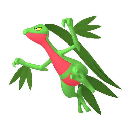 Grovyle Pokédex artwork