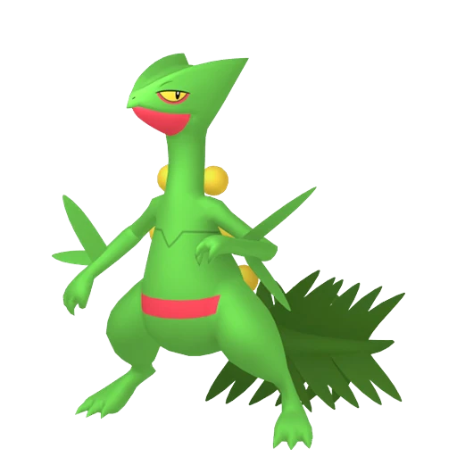 Sceptile Pokédex artwork