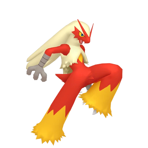Blaziken Pokédex artwork