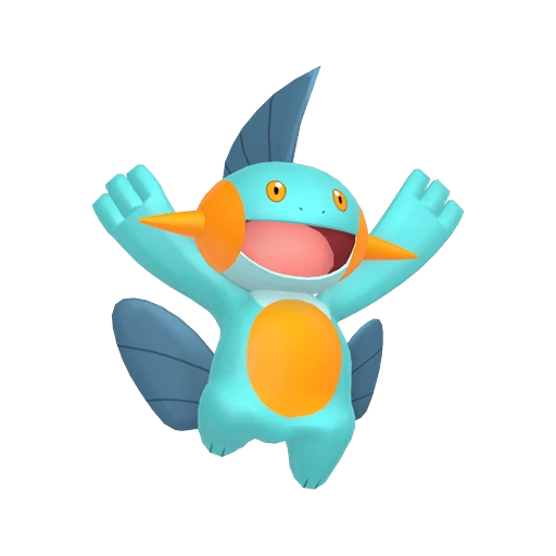 Marshtomp Pokédex artwork