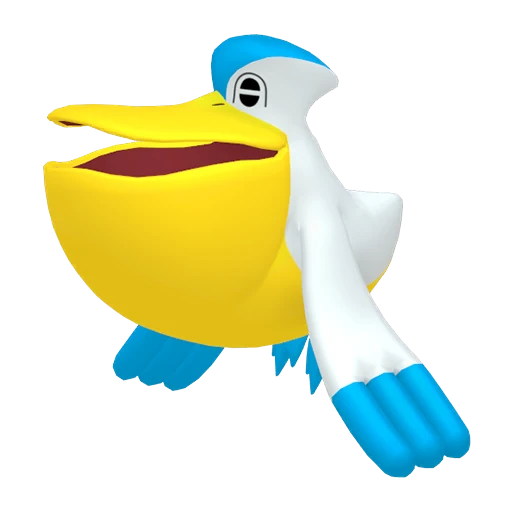 Pelipper Pokédex artwork