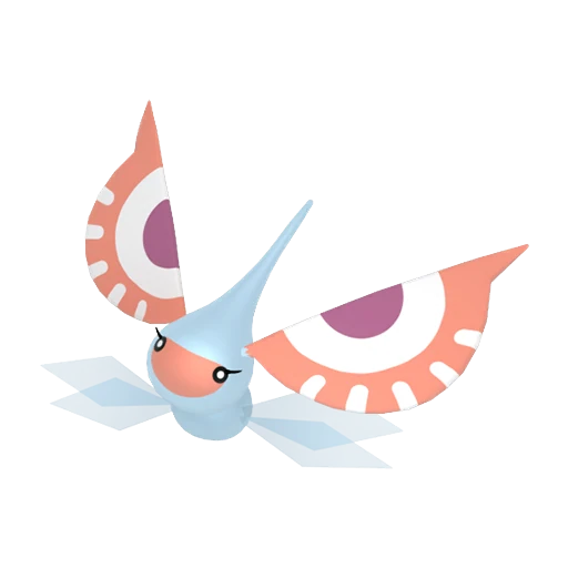Masquerain Pokédex artwork