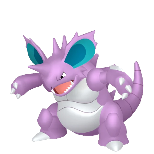 Nidoking Pokédex artwork