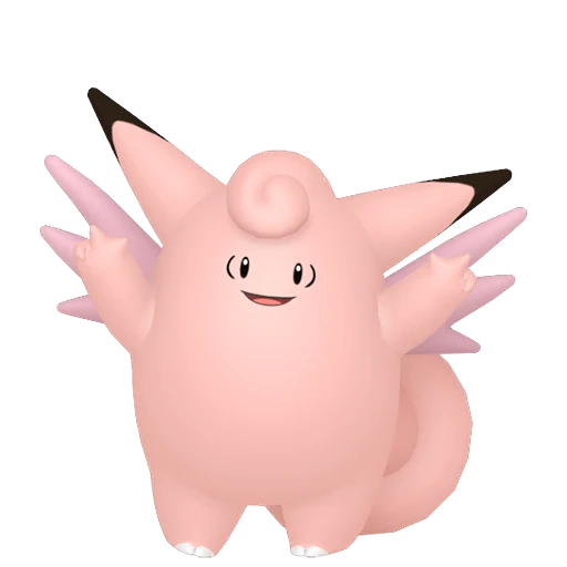 Clefable Pokédex artwork