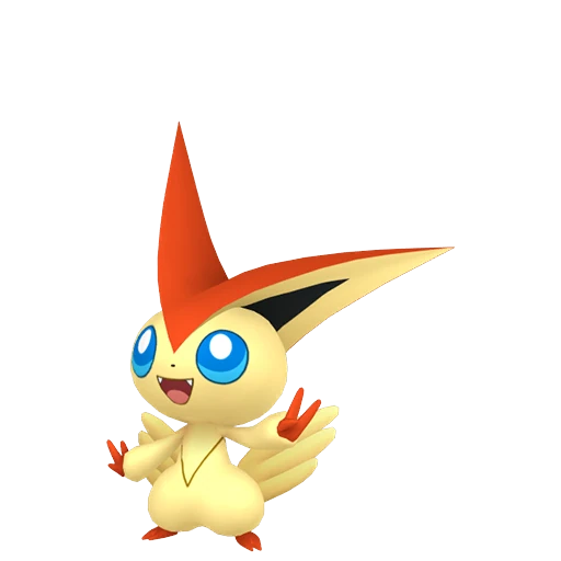 Victini Pokédex artwork