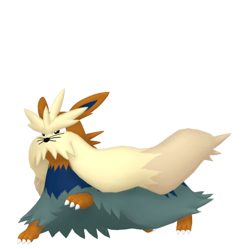 Stoutland Pokédex artwork
