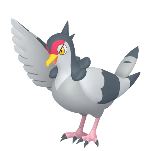 Tranquill Pokédex artwork