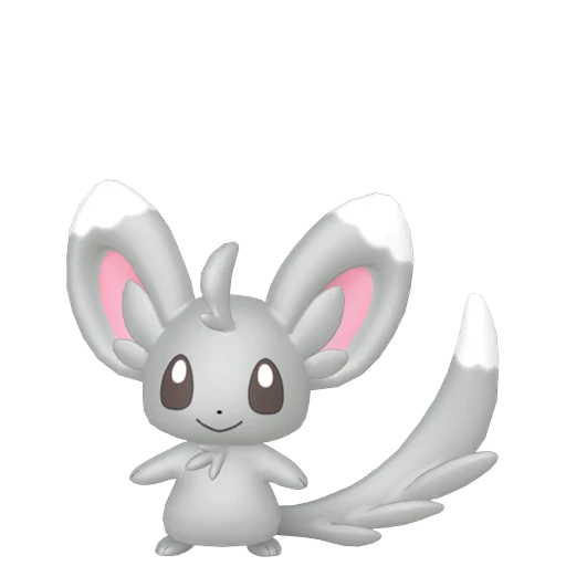 Minccino Pokédex artwork