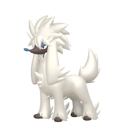Furfrou Pokédex artwork