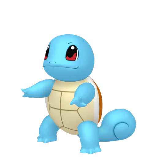 Squirtle Pokédex artwork