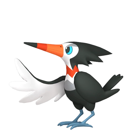 Trumbeak Pokédex artwork