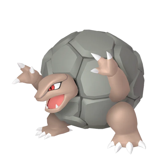 Golem Pokédex artwork