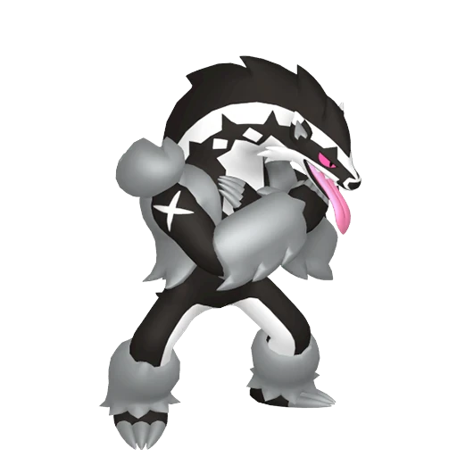 Obstagoon Pokédex artwork